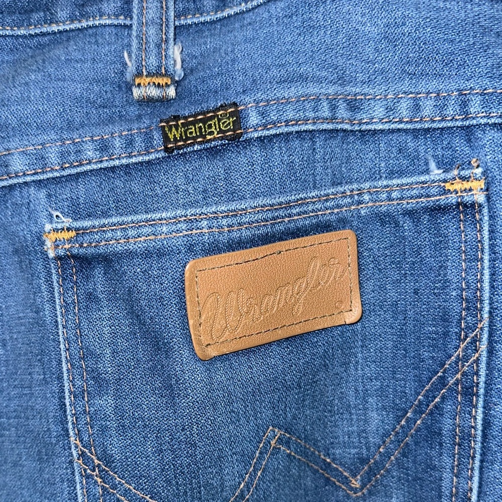 vintage wranglers no fault jeans